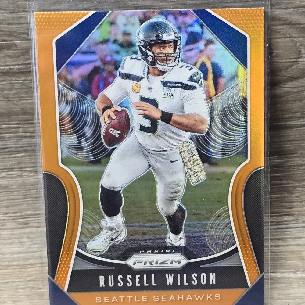 2019 Panini Select Prizm #95 Russell Willson #258 /49 /249 Lot‎ Of 2 Seahawks
